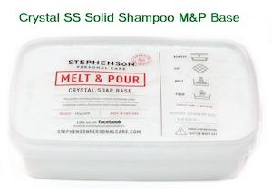 Melt Pour Soap Base: 1kg Shampoo Base M&P Solid Base.
