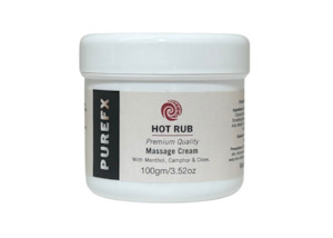 Hot Rub Massage Cream