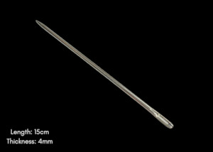 Candle Making: 15cm Wicking Needle Thick