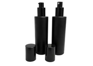 Aromatherapy: Luxe Matte Black Glass Bottle 100ml