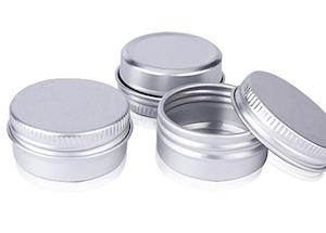 Lip Balm Containers: Aluminium Tins – Silver | 15gm