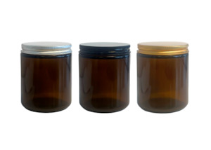 Candle Making: Versa Jar – Amber | 250ml