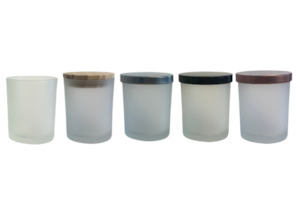 Simplicity Candle Jar – Frosted | 220ml