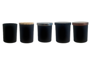 Simplicity Candle Jar – Matte Black | 220ml