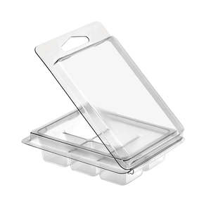 Lavender Bath Melts: Plastic Clamshell Moulds - 6 Cavity