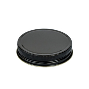 Jelly Jar Lids: Jelly Lid - Black