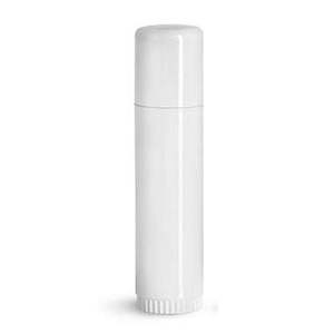 Lip Balm Tube - White