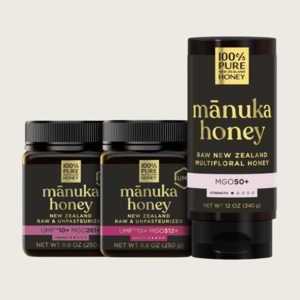 Manuka Honey Bundles: Natural Family Wellness Pack