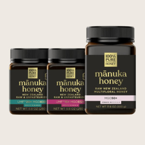 Manuka Honey Bundles: Wellness from Within Mānuka Honey (Trio Set)