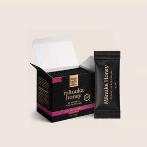 Manuka Honey Range: UMF™ 15+ Mānuka Honey Sachets 30 pack