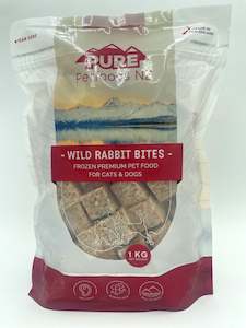 Wild Rabbit Bites - 9kg