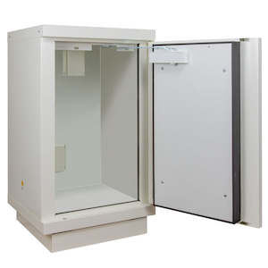 Lithium-ion battery safety cabinet