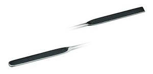 Spatulas: Bochem 18/10 Steel Micro Double-Ended Spatula