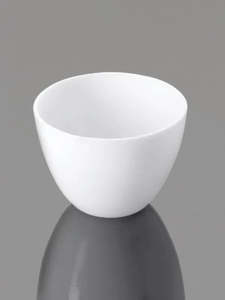 Crucible, Porcelain (Euro Design) Squat form