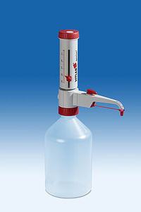 Bottles Containers: Bottle-top dispenser VITLAB® genius²