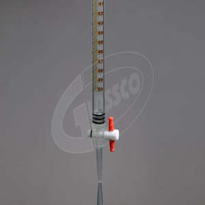 Burette, Class B, Detachable PP Stopcock, with PTFE Key