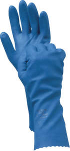 Gloves: AlphaTec 88-350 Latex Chemical Glove