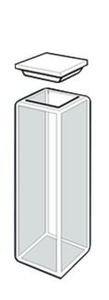 Spectrophotometer cuvette ROTILABO® Quartz glass with seamed lid