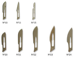 Auxilab: Scalpel blades