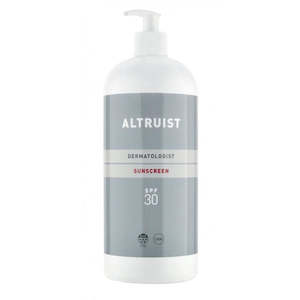 Products: Altruist Sunscreen SPF30 1000ml
