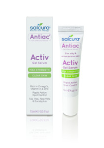 Skin Concerns Kits: Salcura Antiac Activ Gel Serum 15ml