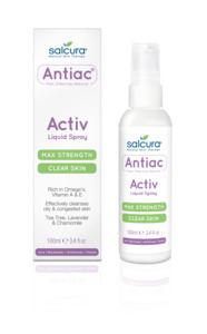 Skin Concerns Kits: Salcura Antiac Active Liquid Spray 100ml