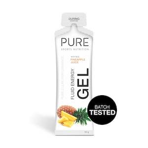 Prohibited Substance Tested: PURE Fluid Energy Gel - Pineapple Batch Tested