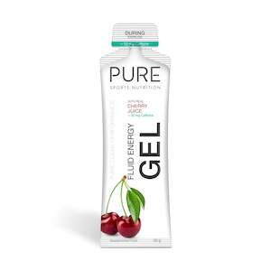 Plant Based: PURE Fluid Energy Gel - Cherry + Caffeine