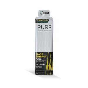 PURE Performance + Race Energy Gel - Lemon + Caffeine