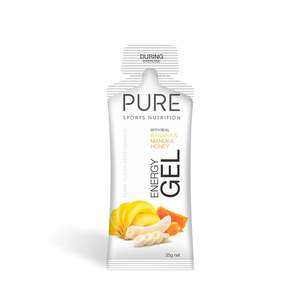 The Range 35g Energy Gels: PURE Energy Gel - Banana Manuka Honey