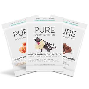 PURE Whey Protein 30G Sachet Sample Pack