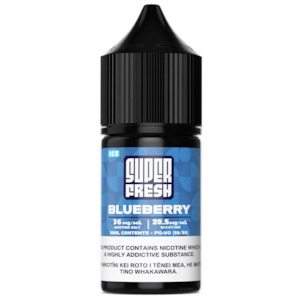 Nicotine Salts And Pods: Super Fresh Salts - Blueberry