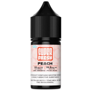 Nicotine Salts And Pods: Super Fresh Salts - Peach