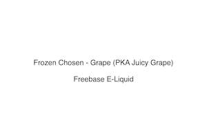 High Vg Liquids 1: Frozen Chosen - Grape (PKA Juicy Grape)