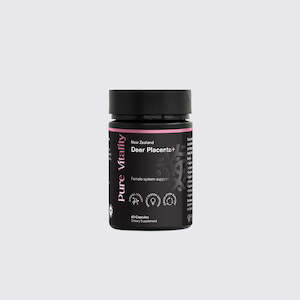Deer Antler Velvet Range: New Zealand Deer Placenta +