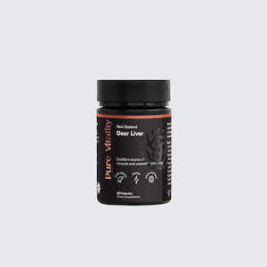 Deer Antler Velvet Range: New Zealand Alpine Deer Liver