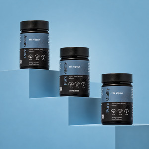 His Her: His Vigour 3-Month Supply | 3 Bottles for $119.99