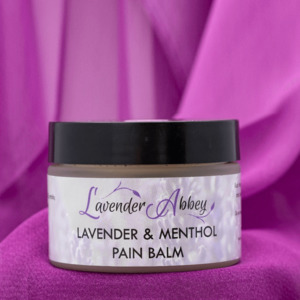 Lavender Abbey: Lavender & Menthol Pain Balm