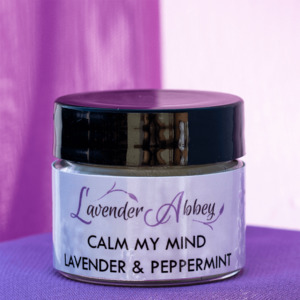 Lavender Abbey: Lavender & Peppermint Calm My Mind Balm