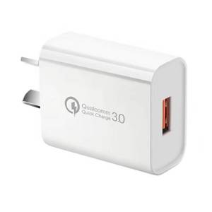 Products: 18W QC3.0 USB wall fast charger plug adapter NZ Certification - Purified NZ