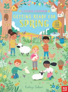 Books: Getting Ready For Spring | A Sticker Storybook