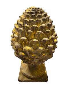 Stone Style Artichoke - Yellow