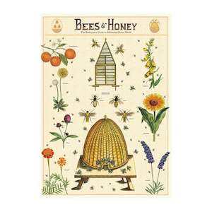 Bees & Honey | Cavallini & Co. | Poster