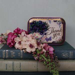 Homewares: Vintage Tin | Thank You