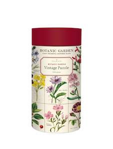 Jigsaw Puzzles: Botanic Garden | Vintage 1000 Piece Puzzle | Cavallini & Co