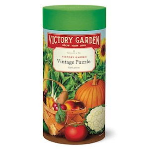 Jigsaw Puzzles: Vintage Puzzle | 1000 Pieces | Victory Garden
