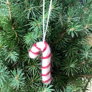 En Gry Sif: Felt Candy Cane | En Gry & Sif
