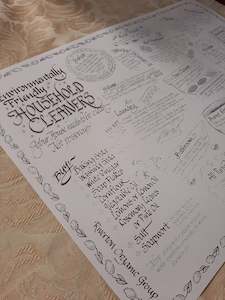 Environmentally Friendly Householder Cleaners