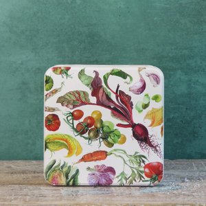 The Vege Garden Square Tin | Emma Bridgewater