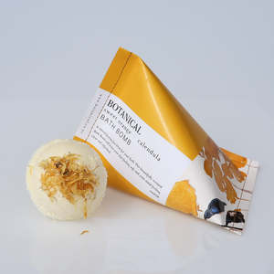 Sweet Orange & Calendula Bath Bomb